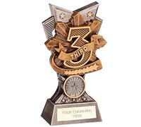 A1 PERSONALISED GIFTS Spectre 1st 2nd and 3rd Place Trophies
