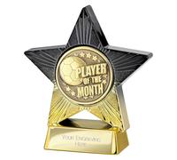A1 PERSONALISED GIFTS Superstar Player of the Month Football Trophies