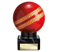A1 PERSONALISED GIFTS Valiant Legend Red Cricket Ball Trophies
