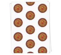 A1 'Playing in Autumn Leaves' Gift Wrap/Wrapping Paper Sheet (GI00108395)