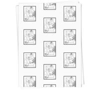 A1 'Rainy Day' Gift Wrap/Wrapping Paper Sheet (GI00106735)