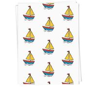 A1 'Sail Boat Toy' Gift Wrap/Wrapping Paper Sheet (GI00110695)