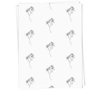 A1 'Single Branch of Baby's Breath Flowers ' Gift Wrap/Wrapping Paper Sheet (GI00110829)