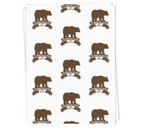 A1 'The Woods Are Calling' Gift Wrap/Wrapping Paper Sheet (GI00107281)
