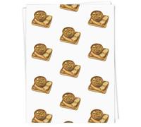 A1 'Vegetable Stew with Sourdough Toast' Gift Wrap/Wrapping Paper Sheet (GI00106885)