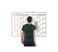A1 Wall Planner 2026 Wall Calendar Large Jan to Dec Yearly Planner Full Year Planning Chart Academic Annual Poster for Student Family School Office Work Study 59.4x84.1cm(Folded)(1pc)(Multi)