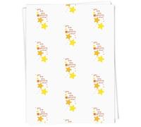 A1 'You Are The Brightest Star' Gift Wrap/Wrapping Paper Sheet (GI00110953)