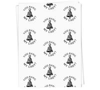 A1 'You Rang My Lady' Gift Wrap/Wrapping Paper Sheet (GI00110901)
