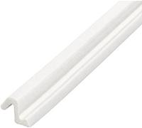 A10 Aquatex Weather Draught Seal 6m - Foam Filled Nylon Gasket Replacement for uPVC, Timber & Composite Windows & Doors - Compression Seal - Seals Gaps 5mm-7.5mm - White