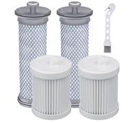 A10 Filter Replacement for Tineco A10/A11 Hero, A10/A11 Master, PURE ONE S11, S12 Pro EX, S15 Series, PWRHERO11 Snap Cordless Stick Vacuum Cleaner, 2 Pack Pre Filters & 2 HEPA Filter