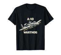 A10 Warthog Close Air Support Jet Military Aircraft T-Shirt