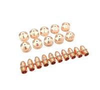A101 A141 Electrode Nozzle 1.1mm 1.4mm 1.7mm 1.9mm Plasma Cutter Torch Consumables 20Pcs(PD0101-14 1.4mm)