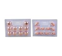 A101 A141 Electrode Nozzle 1.7mm 1.4mm Plasma Cutter Torch Consumables Tools Box on