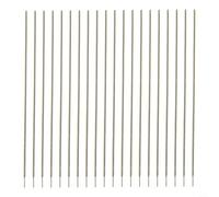 A102 Welding Electrodes Stainless Steel Rods 20pcs Low Spatter Performance 1mm-4mm Diameter AC DC Compatible Rust Resistant Suit for 0Cr19Ni9(1.4mm)