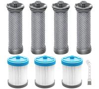 A11 Hero Vacuum Filter Replacement Kit for Tineco A11 Hero, A10 Hero, A10 Master, A11 Master PURE ONE S11, PWRHERO11 Snap Cordless Vacuum Cleaner, 4 Pack Pre-Filters, 3 Pack Post-Filters