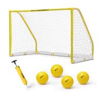 A11N Sports Floating Water Polo Goal Set - Large 4.7ft x 3.1ft Pool Net with 4 Balls - Fun Summer Backyard & Pool Game for Teens & Adults