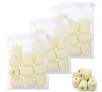 A1378 Aquarium Filter Media Replacement, 3-Pack (3.5 oz Each) Compatible with Fluval SPEC, Evo & Flex Aquariums, Stage 3 Bio Filtration for Clear & Healthy Fish Tank Water