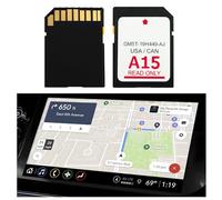 A15 Compatible with Lincoln Ford Navigation SD Card,Latest Version Sync 2 System SD Card of GPS Navigator for Car OEM GM5T-19H449-AJ,Car in-Dash Navigation GPS Units Map Card