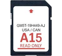 A15 Navigation SD Card 2024 GPS Map Update, Latest Version GPS SD Map Card for Ford Lincoln, GM5T-19H449-AJ, USA Canada Maps