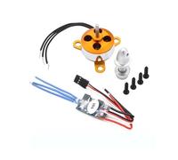 A1504 2200KV 2700kv 2900KV 3200KV 9G Micro Brushless Motor W/Mount With 10A ESC, Compatible For RC Drone Aircraft Copter Quadcopter(A1504 3200KV 10A)
