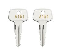 A151 SKS roof Rack Key,Replacement Key for Yakima SKS Ski, Roof, Carrier Racks,Cargo Box and Crossbars.(Code A151-2 pcs)