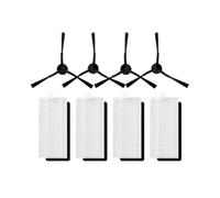 A15Q-Side Brush And Filter ，Compatible For Lenovo， E2 / E2 Pro Vacuum Cleaner Accessories Cleaner Parts Replacement Efficient Cleaning Access