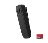 A18 1080P Portable Clip on Action Camera with Night View for Outdoor Sports and Security Security Camera Portable Clip on Action Camera Outdoor