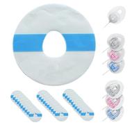 A1C WEAR - 30pk Adhesive Waterproof Over Patches for Triangle Style Infusion Sets - Transparent, Breathable, Long Lasting