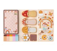 A1DIEE 550 Sheet Cartoon Mushroom Sticky Notes Set, Grow Your Own Way Bundle Self Adhesive Sticky Notes Writing Memo Pads, Self-Stick Page Marker Back to School Supplies for Teacher Student