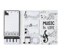A1DIEE 550 Sheet Phonetic Symbol Sticky Notes Set, Music is Life Bundle Self Adhesive Sticky Notes Writing Memo Pads, Self-Stick Page Marker Back to School Supplies for Teacher Student