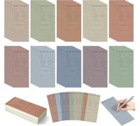A1DIEE Boho Book Review Bookmarks - Spring Gift 120Pcs Book Page Marker