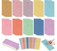 A1DIEE Candy Book Review Bookmarks - Spring Gift 120Pcs Book Page Marker