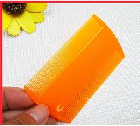 A1SONIC® Neon Double Sided Nit Comb for Head Lice Detection Comb | it removes Nits, Lice and Fleas and eggs (ORANGE)