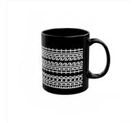 A1VETY Fuck This Shit Hidden Message Coffee Mug - 15 Oz White/Black - Funny F*ck This Shit Hidden Message Coffee Mug - Novelty Tea Cup for Work Bestie, Coworkers, Friends, Family (White) (C)