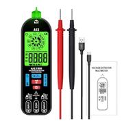 A1X Handheld Digital Multimeter Electric Test Pen Professional Voltage Resistance Diode Tester Live Wire Flashlight Easy To Use