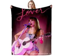 (A2, 150X130cm) Taylor Swift Blanket Singer Mouldy Flannel Sofa Blanket