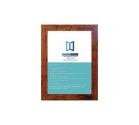 (A2 (16.5"x23.4") ( 419.1mm x 594.36mm)) FLAT RUSTIC BROWN TEAK PICTURE PHOTO FRAME HOME OFFICE WORK GIFT PRESENT