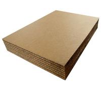 A2 594mm x 420mm Thick Double Wall Cardboard Corrugated Sheets Pads Dividers Art Craft Board QTY 25 Sheets
