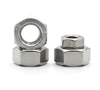 A2-70 304 Stainless Steel Hex Hexagon Nut M1 M1.2 M1.4 M1.6 M2 M2.5 M3 M4 M5 M6 M8 M10 M12 M16 M20 M24 Screw Bolt 1-100Pcs(M14 (2pcs))