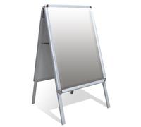 A2 A-Board Pavement Sign Double Sided Poster Holder Outdoors