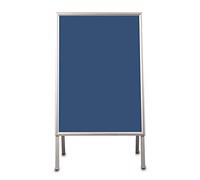 A2, A1-A-Board Double Side Aluminium Pavement Sign, Snap Frame Poster Display Stand (A2)