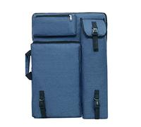 A2 Artist Portfolio Bag Case Waterproof Painting Drawing Board Backpack Large Art Sketch Board Bag Portable Students Art Carrying Storage Tote Bag Artwork Folder Case Bag for Palette Sketchbook Brush