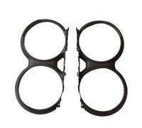 A2 Body Case With Bottom Plastic Case Including Port Cover And Glass Piece Fit For Drone Accessorise(A pair of circles)