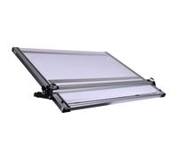 A2 Drawing Board with Parallel Motion Adjustable Angle Drawing Board Smooth Artist Wooden Panel Drafting Table with Counter-Weight Parallel Motion Ruler 60x70cm
