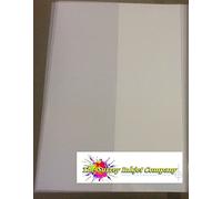 A2 Inkjet Coated Transparency Film 100 Micron 12 Sheet Pack