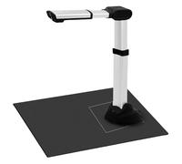 A2 Large Format Book & Document Scanner, 18MP Resolution, with 360-degree Wide-angle Lens LED Fill Light, Support OCR Multi-Language, Auto Flatten Curved Page Technology, Works with Windows