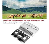 A2 Medium Horse Clipper Blades Set for Wolseley, Liscop & Liveryman - Carbon Steel, Long-Lasting, Resharpenable