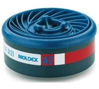 A2 Moldex Gas Filters (Pair) for the Series 7000 and 9000 Face Masks - EN14387:2004 + A1:2008 - [MO-9200] - Protects Against Higher Concentrations of Organic Gases - Easy to Fit Gas and Vapour Filters