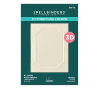 A2 Ornate Molded Frame 3D Embossing Folder by Yana Smakula
