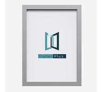 A2 Picture Frame 16.5 x 23.4 Inch (420 x 594 mm) | Modern A2 Photo Frame | Wall Mount or Tabletop | For Posters, Prints, Certificates | Landscape or Portrait Display, Silver